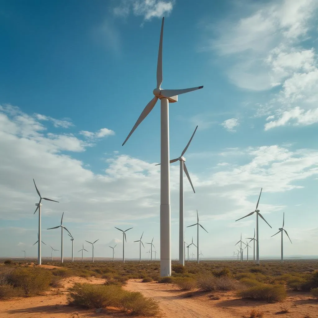Proyecto de energía renovable en La Guajira